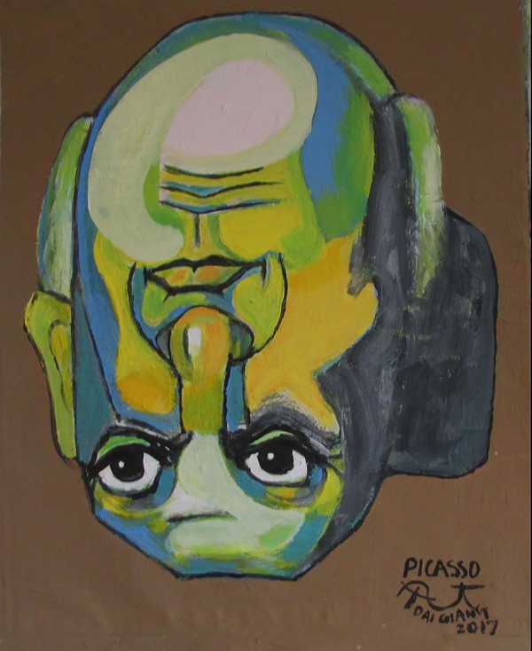 Pablo Picasso -acrylic-25x29inc-63x73cm-2017jpg (1)